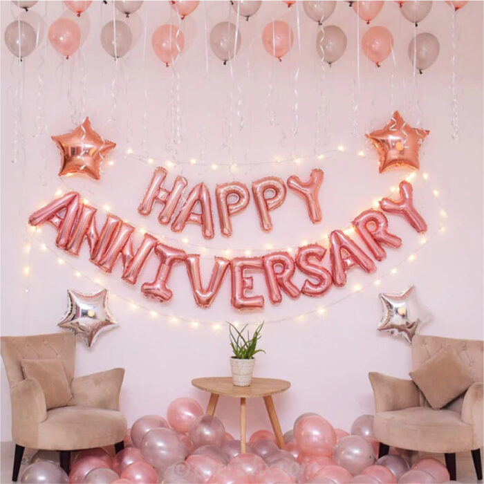 Happy Anniversary Rose Gold -(B)