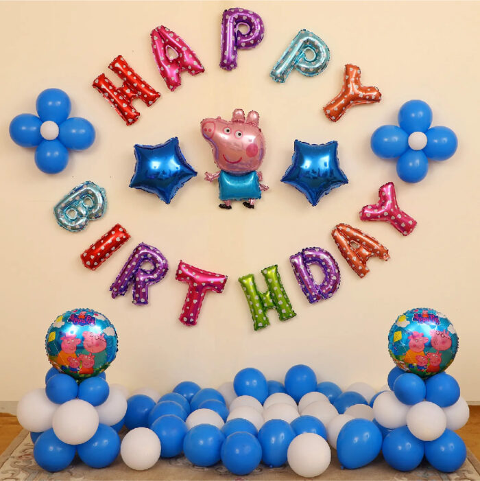 Happy birthday Peppa pig Theme - (B)