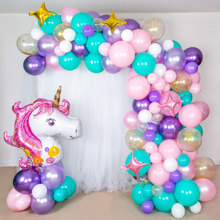 Happy birthday Unicorn decoration-(B)