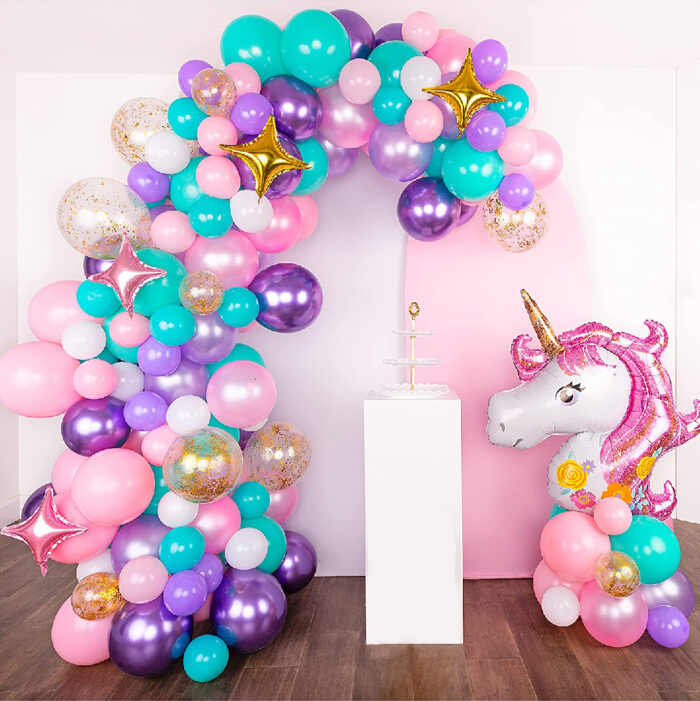 Happy birthday Unicorn decoration-(C)