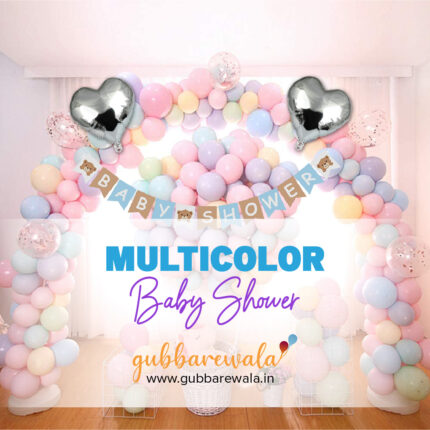 Multicolor Baby Shower